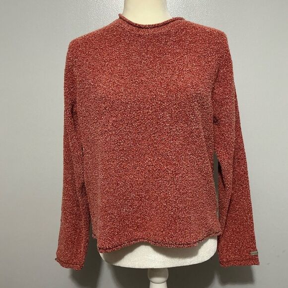 Colombia brand coral colored sweater size M - Picture 1 of 6
